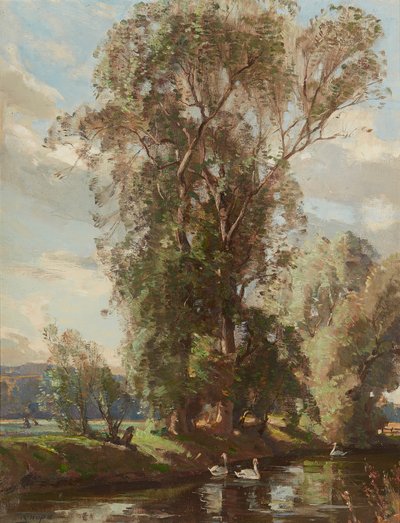 Op de Knows Mill Lade, Prestonkirk door Robert Hope