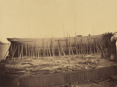 Aphrodita in Aanbouw, ca. 1857 door Robert Howlett