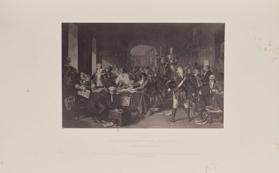 Tekenen voor de militie, door J. Philip [sic] door Robert Howlett