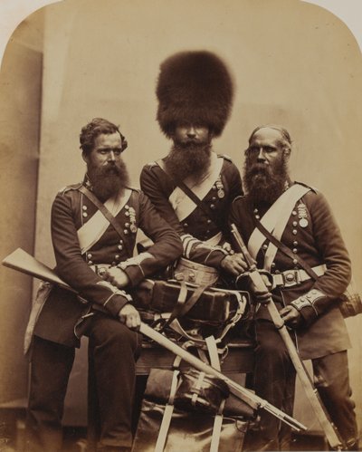 Nunn, Potter en Deal, Coldstream Guards door Robert Howlett
