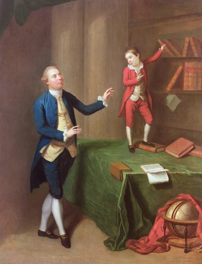 Sir Robert Walker en zijn zoon Robert door Robert Hunter