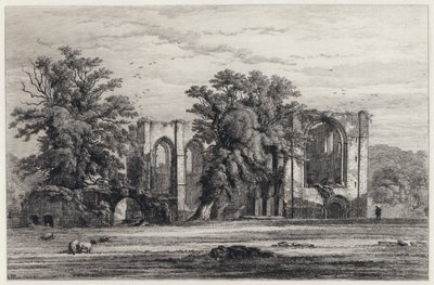 Furness Abdij door Robert Kent (after) Thomas