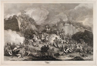 De Bestorming van Seringapatam, 1799 door Robert Kerr Porter