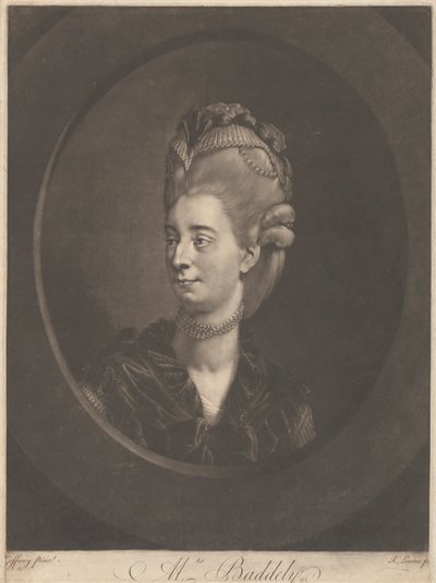 Mevrouw Baddely door Robert Laurie