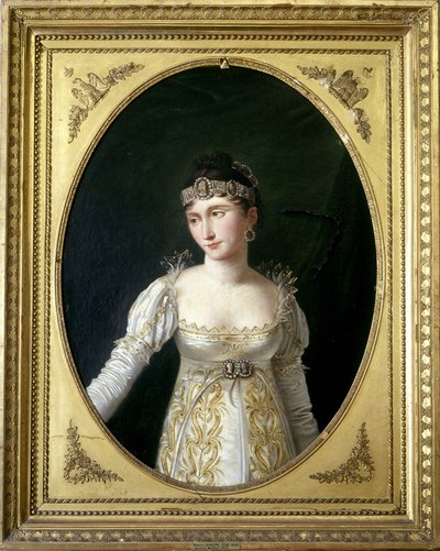 Caroline Murat 1812 door Robert Lefevre (1756 - 1830) door Robert Lefevre