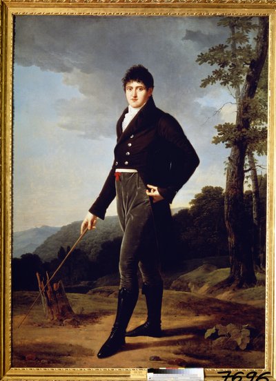 Portret van graaf Andrey Bezborodko door Robert Lefevre