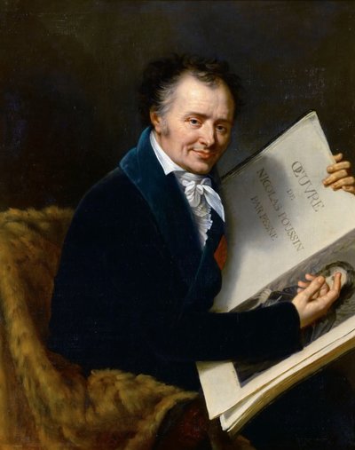 Portret van Dominique-Vivant Denon 1747-1825 door Robert Lefevre