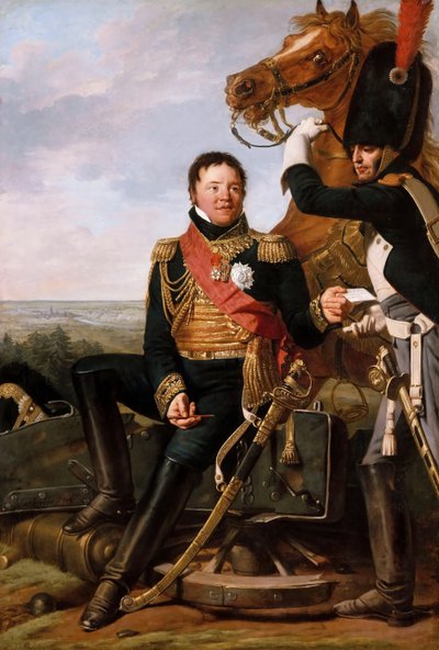 Portret van Frédéric Henri Walther 1761-1813 door Robert Lefevre