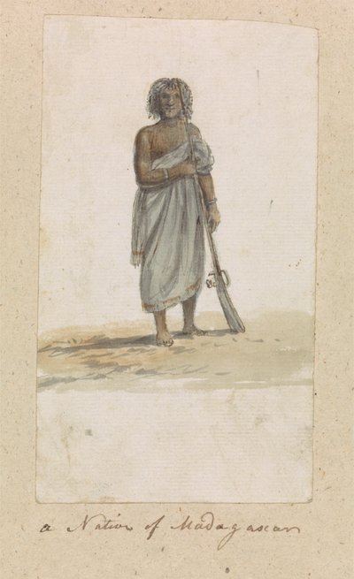 Een inwoner van Madagaskar door Robert Mabon