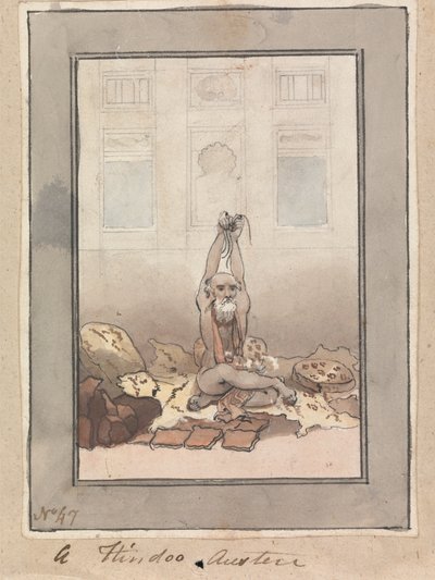 Een Strenge Hindoe Fakir door Robert Mabon
