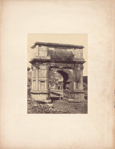 [Boog van Titus]. door Robert MacPherson