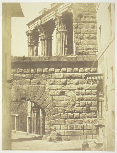 Zonder titel (Romeinse muur met poort) door Robert MacPherson