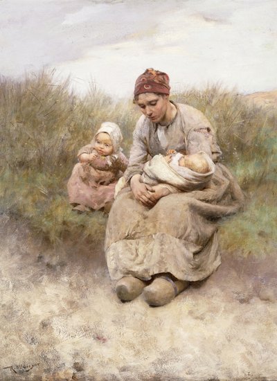 Moeder en Kind door Robert McGregor