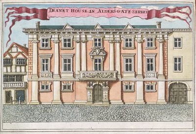 Thanet House in Aldersgate Street, uit 