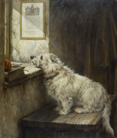 Komt hij terug?, ca. 1918 door Robert Morley