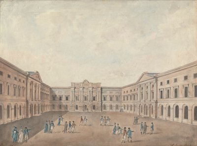 Ontwerp voor Hof van de Universiteit van Edinburgh door Robert Morrison
