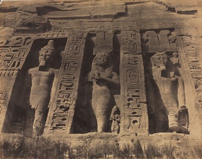 Tempel van Abu Simbel door Robert Murray