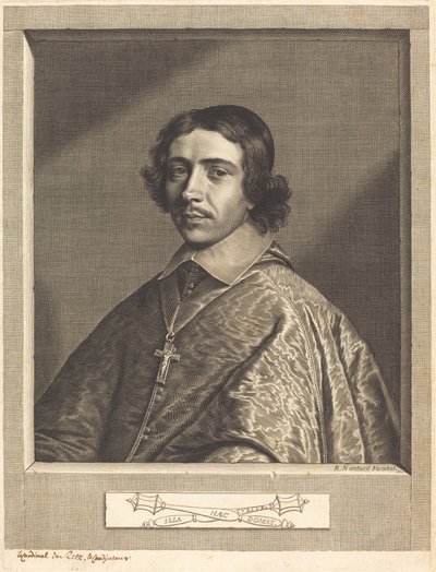 Kardinaal de Retz door Robert Nanteuil