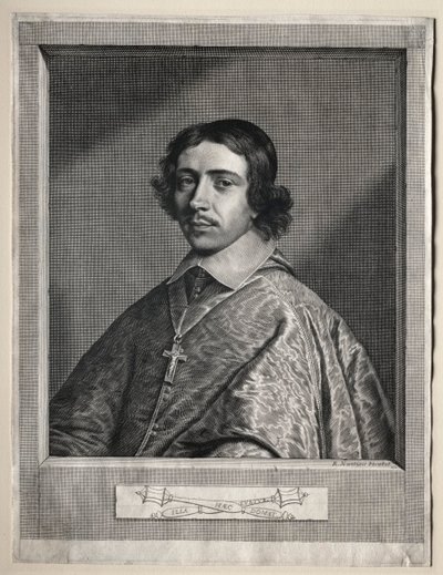 Kardinaal de Retz door Robert Nanteuil