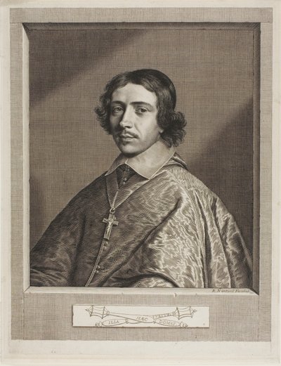 Kardinaal de Retz door Robert Nanteuil