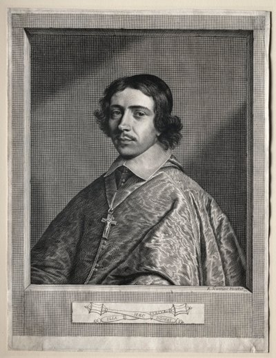Kardinaal de Retz, 1650 door Robert Nanteuil