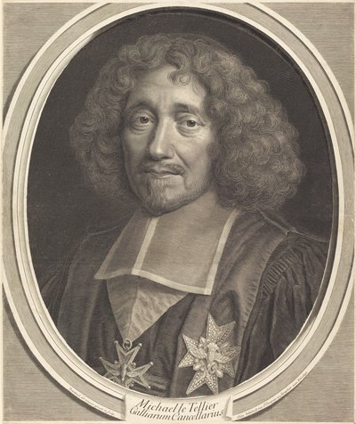 Kanselier Michel Le Tellier door Robert Nanteuil