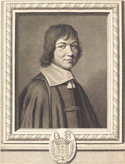 Charles-Maurice Le Tellier door Robert Nanteuil