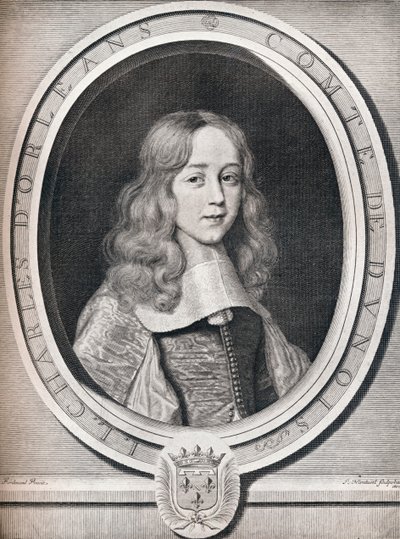 Karel van Orléans, graaf van Dunois, 1660, 1922 door Robert Nanteuil