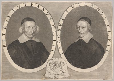 Dubbelportret van Pierre en Jacques Dupuy door Robert Nanteuil
