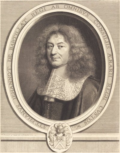 Etienne-Jehannot de Bartillat door Robert Nanteuil