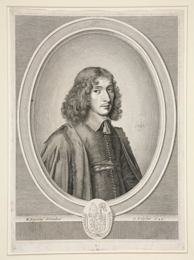 François Molé, Abt van Sainte-Croix de Bordeaux, vervolgens Meester van Verzoeken (1625-1712) door Robert Nanteuil