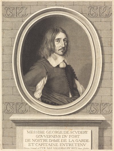 Georges de Scudery door Robert Nanteuil