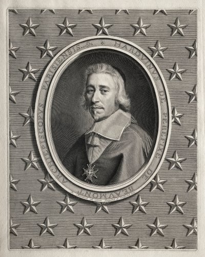 Hardouin de Péréfixe de Beaumont, 1665 door Robert Nanteuil