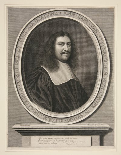 Jean Baptiste van Steenberghen, Adviseur van de Koning in de Raad van Vlaanderen door Robert Nanteuil