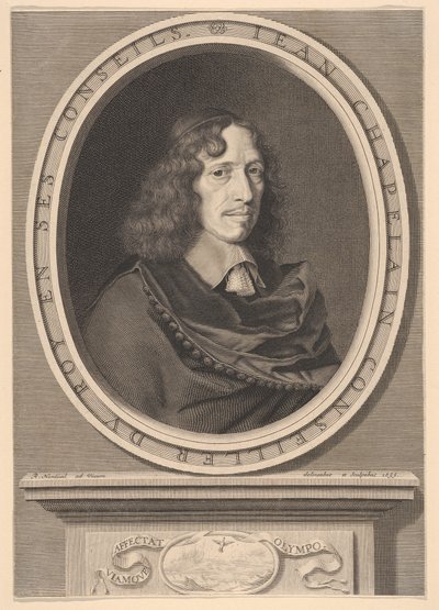 Jean Champlain, 1655 door Robert Nanteuil