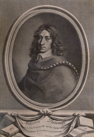 John Evelyn, Engelse schrijver, tuinier en dagboekschrijver, ca. 1650 1894 door Robert Nanteuil