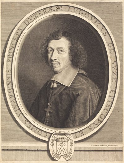 Louis-François de La Baume de Suze door Robert Nanteuil