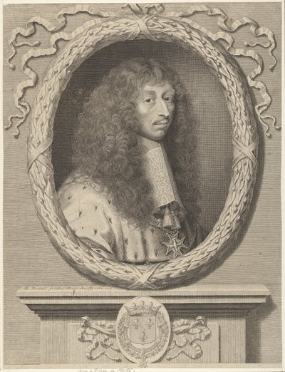 Louis II de Bourbon, Prins de Condé, 1662 door Robert Nanteuil