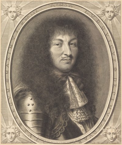Lodewijk XIV door Robert Nanteuil