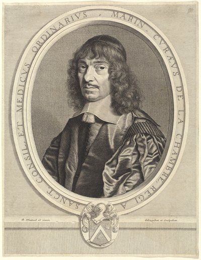Marin Cureau de la Chambre door Robert Nanteuil
