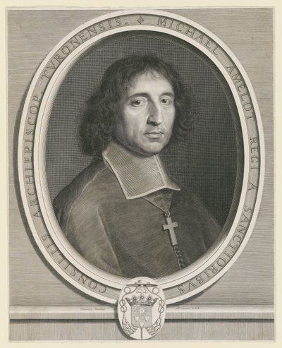 Michel Amelot, Aartsbisschop van Tours door Robert Nanteuil