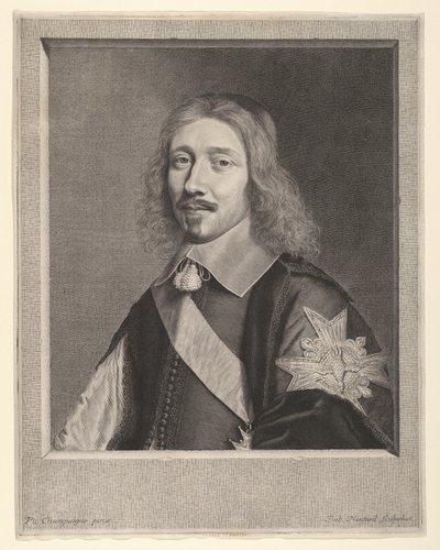 Michel IV Le Tellier Le Chancelier, 1653 door Robert Nanteuil