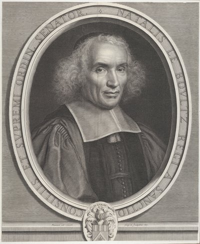 Noël Le Boultz, ca. 1671 door Robert Nanteuil