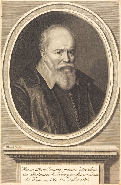 Pierre Jeannin door Robert Nanteuil