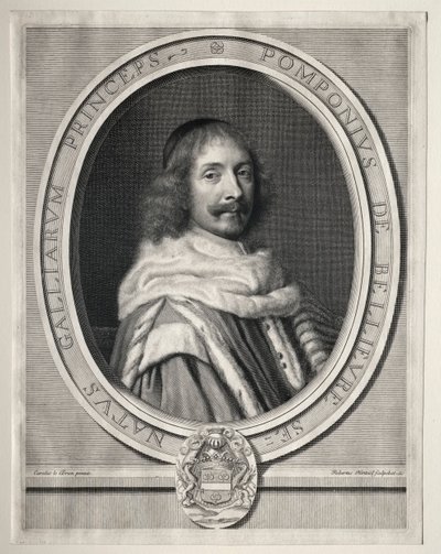 Pompone II de Bellièvre door Robert Nanteuil