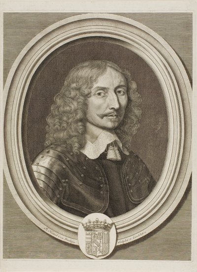 Portret van Henri de Lorraine, Hertog van Mouy door Robert Nanteuil