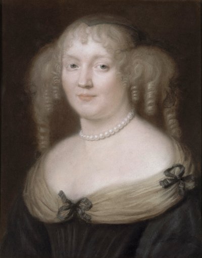 Portret van Marie de Rabutin-Chantal, Markiezin de Sévigné 1626-1696, ca. 1665 door Robert Nanteuil