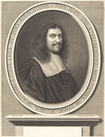 Jean-Baptiste van Steenberghen door Robert Nanteuil after François Duchatel