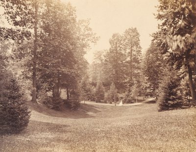 Landgoed Clarence Howard Clark, uit de portfolio "Views at Chestnutwold". door Robert Newell