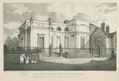 Wolverhampton - De Rooms-Katholieke Kapel door Robert Noyes